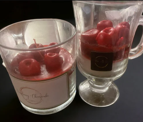Cherry Cheesecake Candle