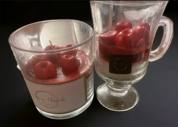 Cherry Cheesecake Candle