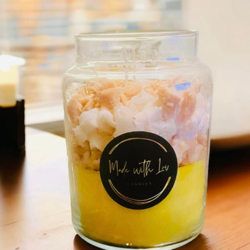 Banana Pudding Candle