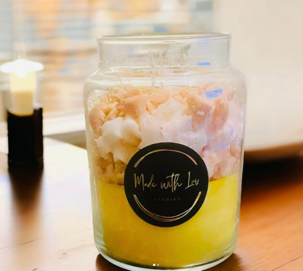 Banana Pudding Candle
